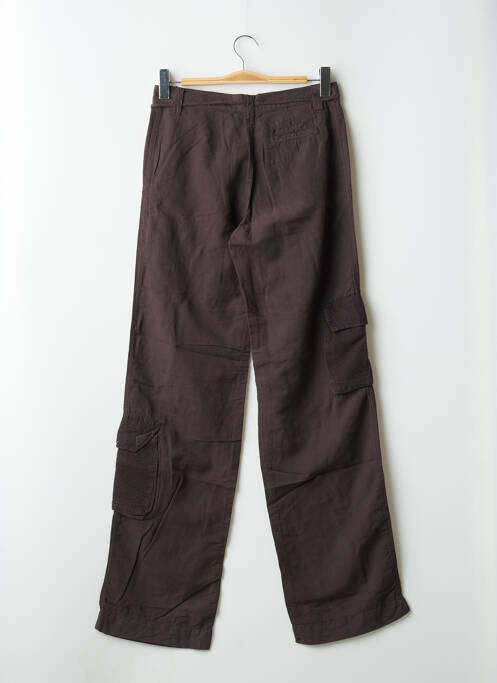 Pantalon cargo marron SCHOOL RAG pour femme