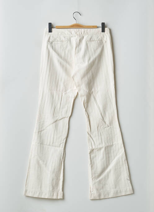 Pantalon flare beige SCHOOL RAG pour femme