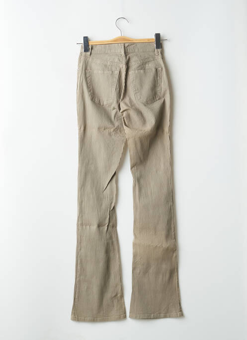 Pantalon flare vert SCHOOL RAG pour femme