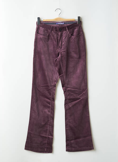 Pantalon flare violet SCHOOL RAG pour femme