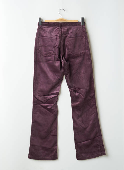 Pantalon flare violet SCHOOL RAG pour femme