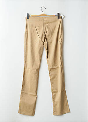 Pantalon droit stretch taille normale beige DDP femme