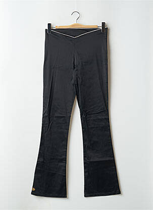 Pantalon flare taille normale taille normale noir DDP femme