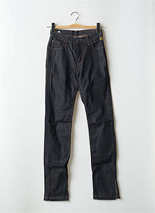 Pantalon slim taille normale taille normale noir DEEP SOUL femme