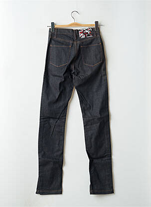 Pantalon slim taille normale taille normale noir DEEP SOUL femme