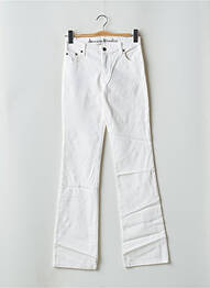 Jean coupe flare stretch taille normale beige DENIM STUDIO femme