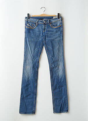 Jeans coupe slim tissage brut taille normale bleu DIESEL femme