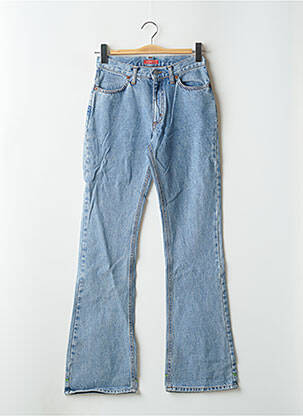 Jeans coupe droite taille normale taille normale bleu FIORUCCI femme