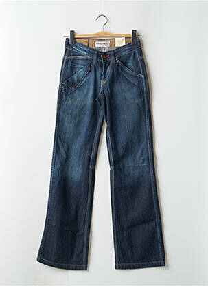 Jeans coupe droite taille normale taille normale noir FIRETRAP femme
