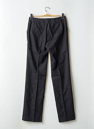 Pantalon chino taille normale taille normale gris LEON & HARPER femme