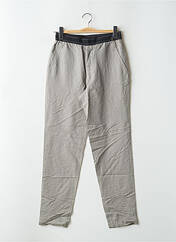 Pantalon chino gris LEON & HARPER pour femme seconde vue