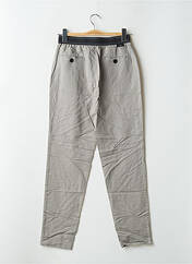 Pantalon chino gris LEON & HARPER pour femme seconde vue