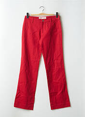 Pantalon droit rouge DICKIES pour femme seconde vue