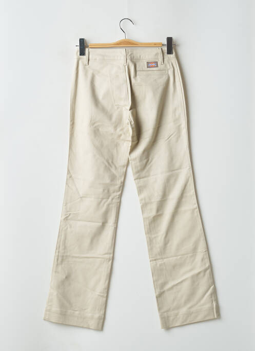 Pantalon droit beige DICKIES pour femme