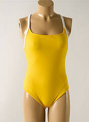 Maillot de bain 1 pièce jaune SALINAS pour femme seconde vue