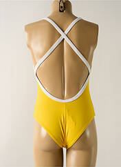 Maillot de bain 1 pièce jaune SALINAS pour femme seconde vue