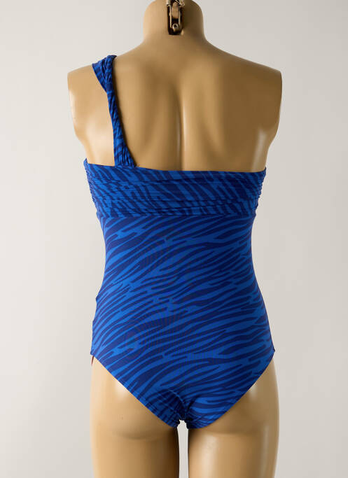 Maillot de bain 1 pièce bleu SALINAS pour femme