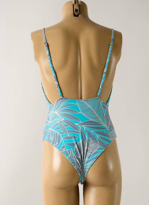 Maillot de bain 1 pièce bleu SALINAS pour femme