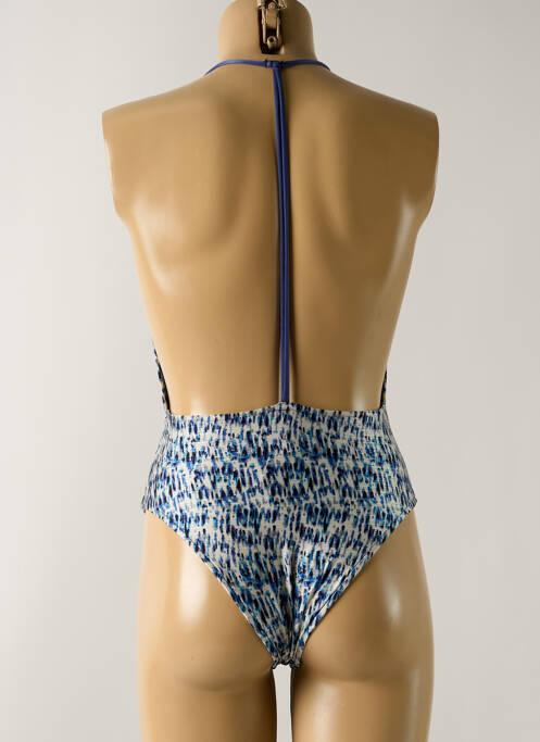 Maillot de bain 1 pièce bleu SALINAS femme