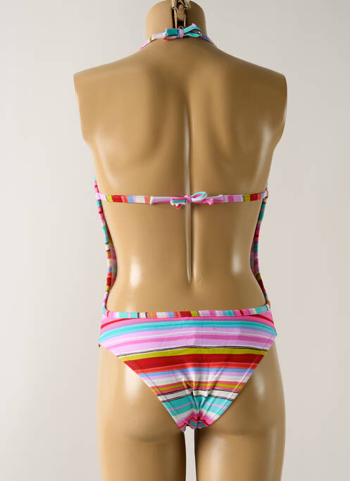 Maillot de bain 1 pièce rose SALINAS pour femme