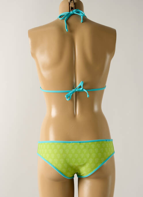 Maillot de bain 2 pièces bleu SALINAS pour femme