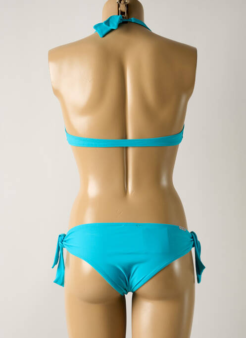 Maillot de bain 2 pièces bleu SALINAS femme