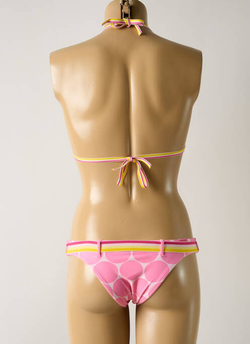 Maillot de bain 2 pièces rose SALINAS pour femme