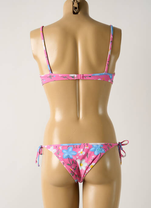 Maillot de bain 2 pièces rose SALINAS pour femme