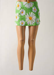 Paréo imprimé fleurs vert SALINAS femme