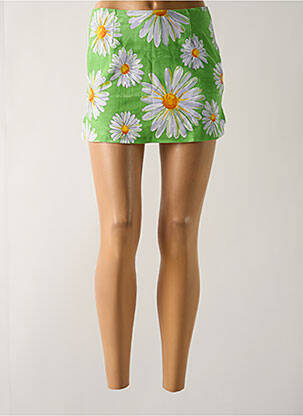 Paréo imprimé fleurs vert SALINAS femme