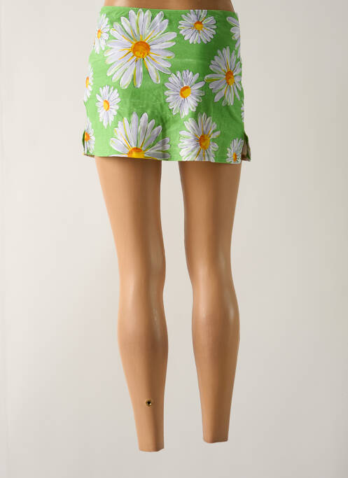 Paréo imprimé fleurs vert SALINAS femme