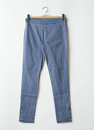 Jeans coupe slim tissage denim bleu ICHI femme