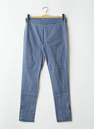 Jeans coupe slim tissage denim bleu ICHI femme