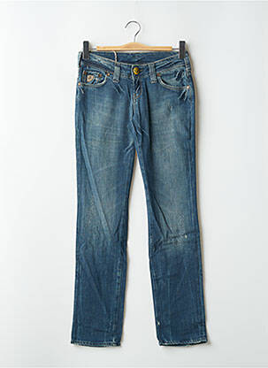 Jeans coupe slim poches bleu LOIS femme