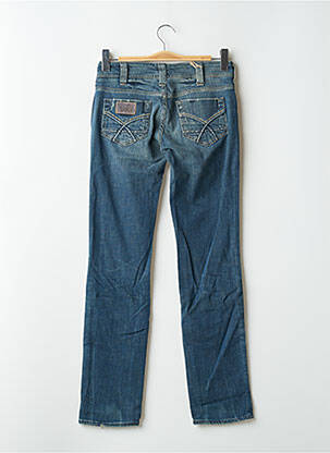 Jeans coupe slim poches bleu LOIS femme