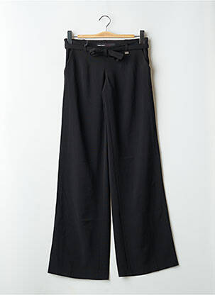 Pantalon large fermeture zip latéral taille normale noir MISS SIXTY femme