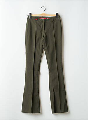 Pantalon flare taille normale taille normale vert MISS SIXTY femme