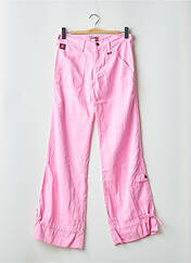 Pantalon flare rose LOIS pour femme seconde vue