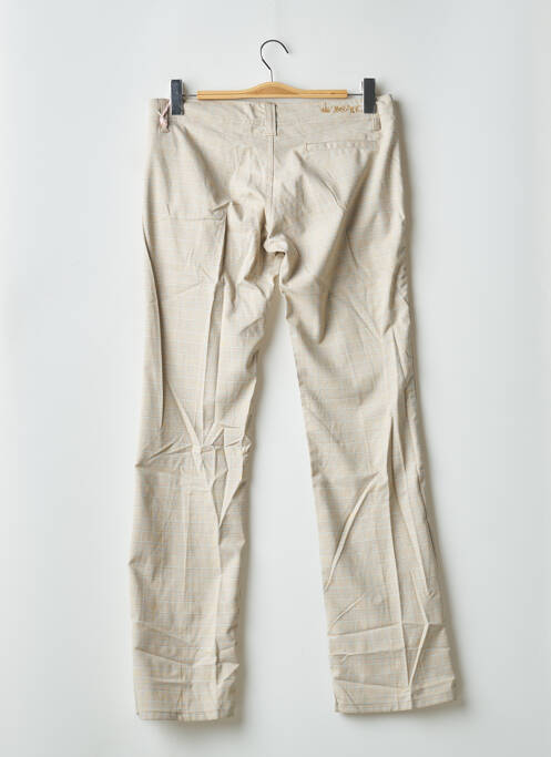 Pantalon droit beige MOGUL pour femme