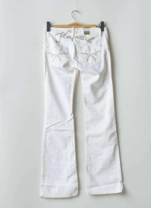 Pantalon droit blanc KAPORAL pour femme