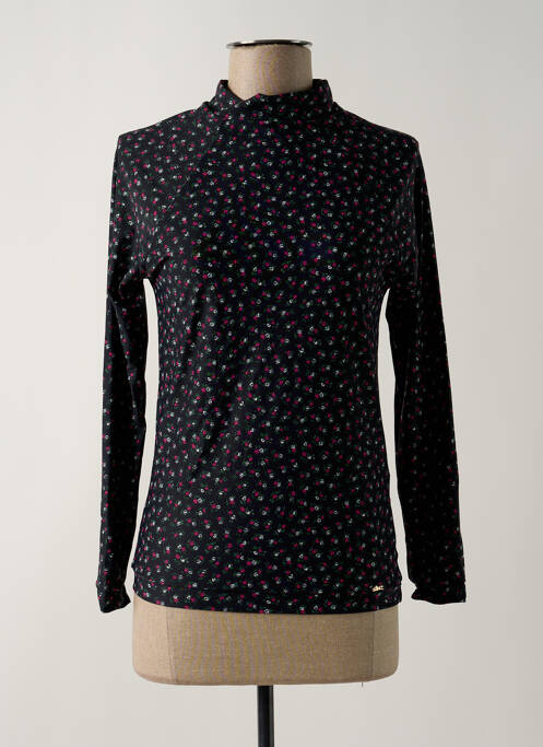 Top de bain effet matière satinée noir SALINAS femme
