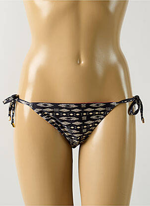 Maillot de bain maternité effet matière satinée noir SALINAS femme
