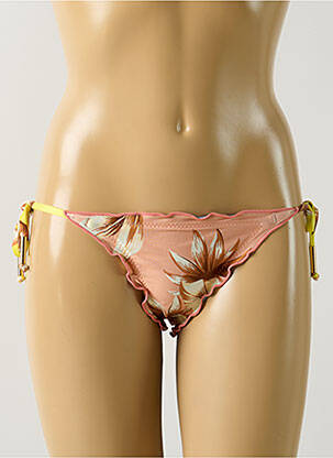 Bas de maillot de bain réversible bikini rose SALINAS femme