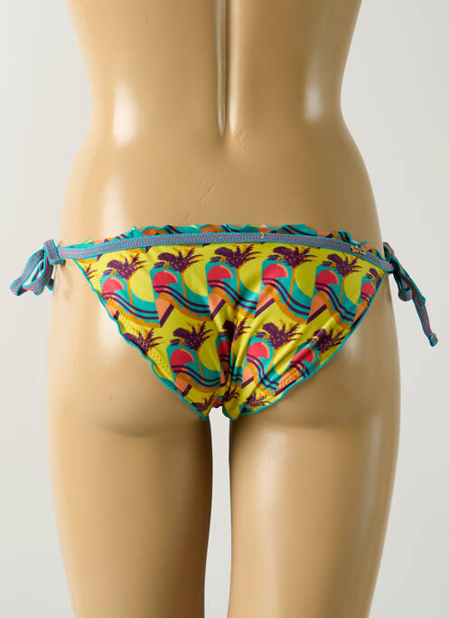 Bas de maillot de bain jaune SALINAS pour femme