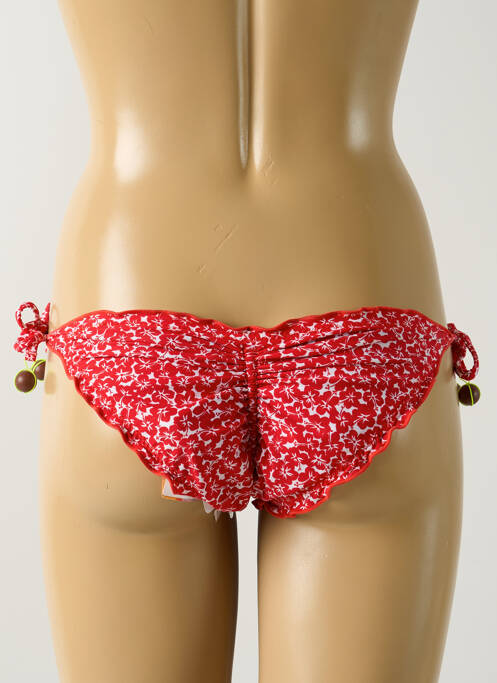Bas de maillot de bain rouge SALINAS femme