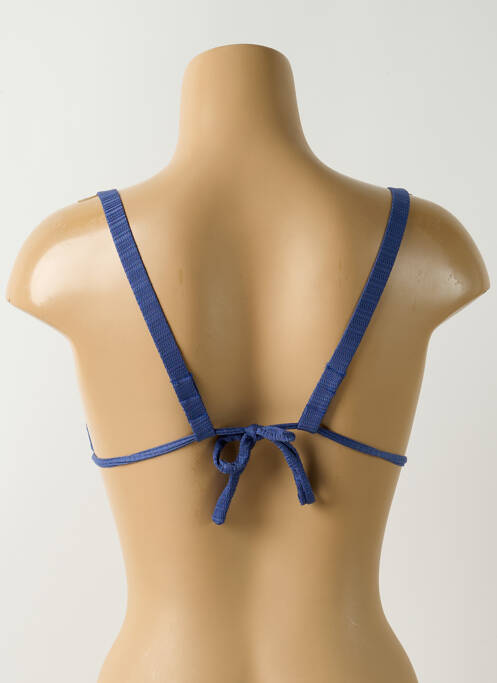 Haut de maillot de bain bleu SALINAS pour femme