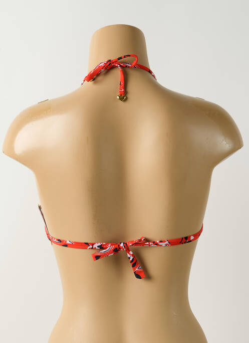 Haut de maillot de bain orange SALINAS pour femme