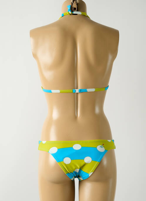 Maillot de bain 2 pièces bleu SALINAS femme