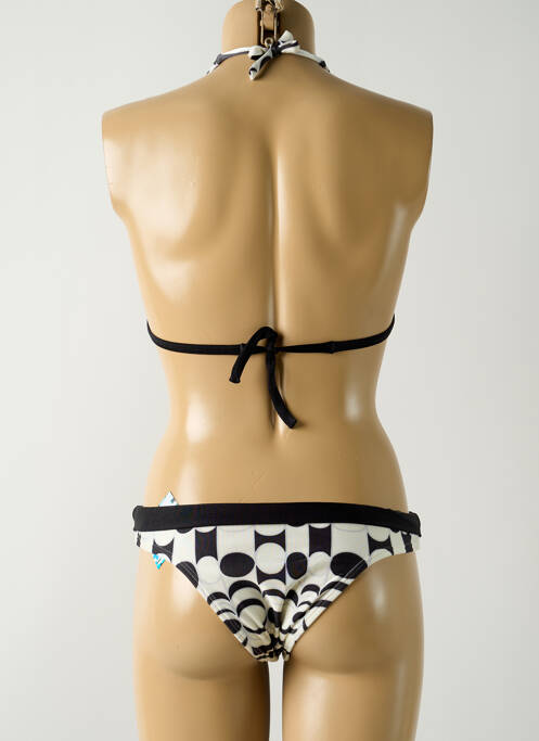 Maillot de bain 2 pièces noir SALINAS pour femme