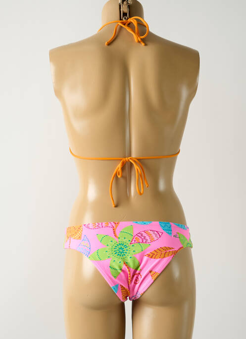 Maillot de bain 2 pièces rose SALINAS femme